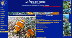 Desktop Screenshot of lapalmeduvoyage.com